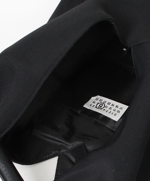 MM6 Maison Margiela（ｴﾑｴﾑｼｯｸｽ ﾒｿﾞﾝ ﾏﾙｼﾞｪﾗ）の「CLASSIC JAPANESE HANDBAG S54WD0039（ショルダーバッグ・メンズ・ブラック・FREE）」の5枚目の写真