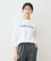 リブ イン コンフォート 一枚で着てサマになる 便利なオーガニックコットンロゴTシャツ