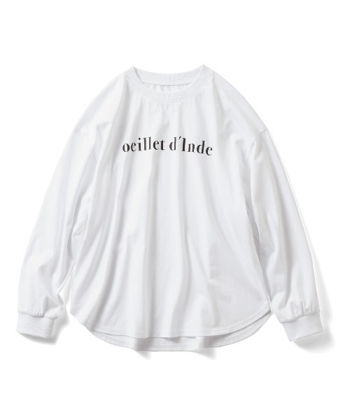 Live in comfort（リブインコンフォート）の「リブ　イン　コンフォート  一枚で着てサマになる　便利なオーガニックコットンロゴＴシャツ（Tシャツ/カットソー・レディース・ネイビー・S）」の17枚目の写真