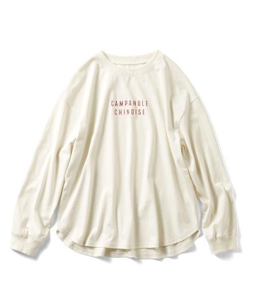 Live in comfort（リブインコンフォート）の「リブ　イン　コンフォート  一枚で着てサマになる　便利なオーガニックコットンロゴＴシャツ（Tシャツ/カットソー・レディース・ネイビー・S）」の18枚目の写真