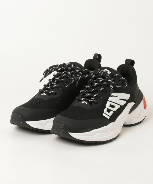 DSQUARED2(ディースクエアード)の「Icon New Generation Faster Sneakers/0252(スニーカー・メンズ・ブラック・42/41)」の1枚目の写真