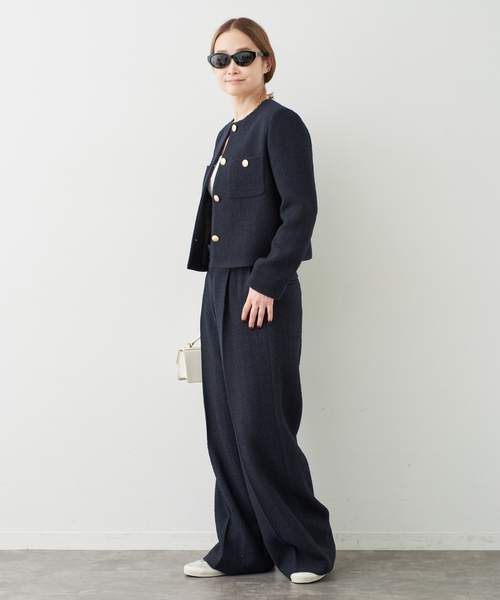 Deuxieme Classe（ドゥーズィエムクラス）の「Tweed ブレザー（ノー
