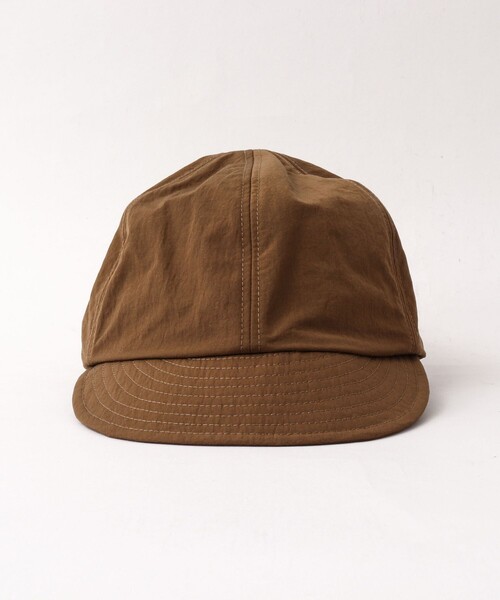 halo commodity（ハロ　コモディティー）の「【halo commodity】撥水ナイロンキャップ Bend Banner Cap（h261-201）（キャップ・メンズ・ブラック/チャコールグレー/キャメル・FREE）」の5枚目の写真