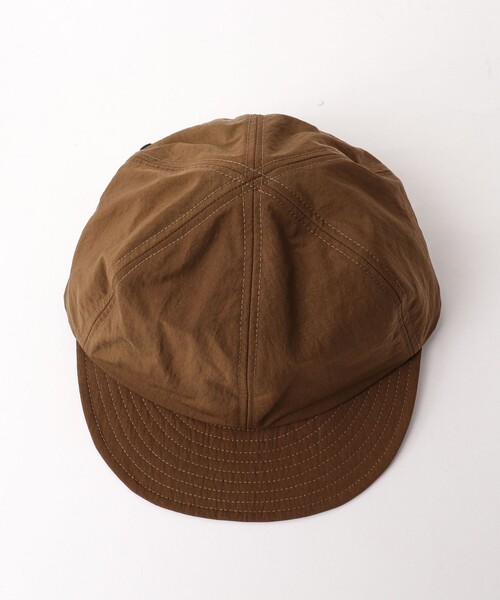 halo commodity（ハロ　コモディティー）の「【halo commodity】撥水ナイロンキャップ Bend Banner Cap（h261-201）（キャップ・メンズ・ブラック/チャコールグレー/キャメル・FREE）」の6枚目の写真