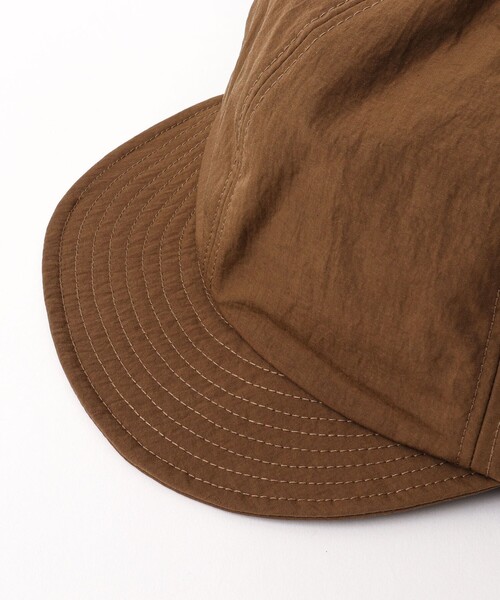 halo commodity（ハロ　コモディティー）の「【halo commodity】撥水ナイロンキャップ Bend Banner Cap（h261-201）（キャップ・メンズ・ブラック/チャコールグレー/キャメル・FREE）」の7枚目の写真