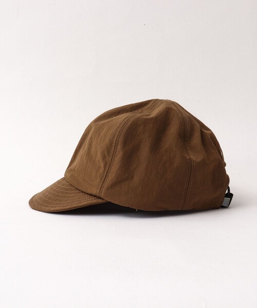 halo commodity（ハロ　コモディティー）の「【halo commodity】撥水ナイロンキャップ Bend Banner Cap（h261-201）（キャップ・メンズ・ブラック/チャコールグレー/キャメル・FREE）」の8枚目の写真