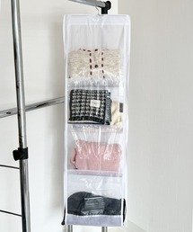 Blanc de Blue（ブランドブルー）の「4段8ポケット 吊り下げ式バッグ収納ハンガー（収納グッズ）」