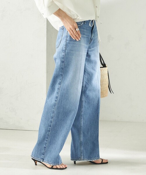 SHIPS（シップス）の「upper hights:THE SISTER MID-R（その他パンツ・レディース・ブルー・23/24/25）」の9枚目の写真