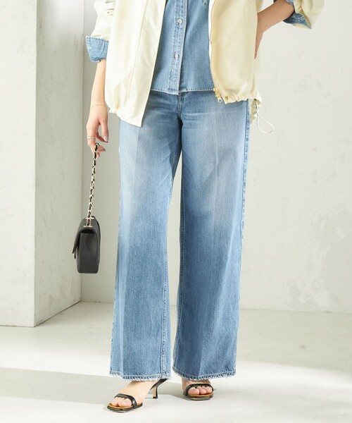 SHIPS（シップス）の「upper hights:THE SISTER MID-R（その他パンツ・レディース・ブルー・23/24/25）」の11枚目の写真
