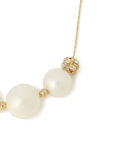 ROPE' PICNIC（ロペピクニック）の「ロンデル×パールネックレス（ネックレス・レディース・ゴールド/シルバー・FREE）」の10枚目の写真