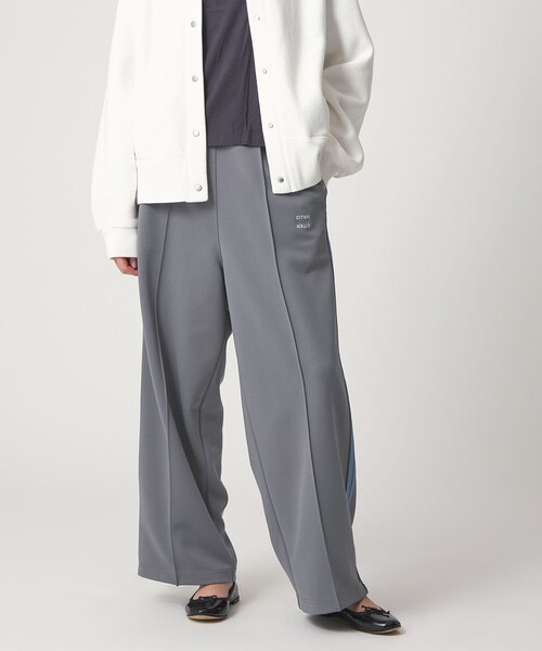 CITEN(シテン)の「<CITEN>ラインパンツ(スウェットパンツ・レディース・ネイビー/グレー系・M/S)」の4枚目の写真