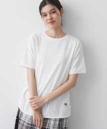 Dessin | 【洗える】半袖シャツテールカットソー(Tシャツ/カットソー)