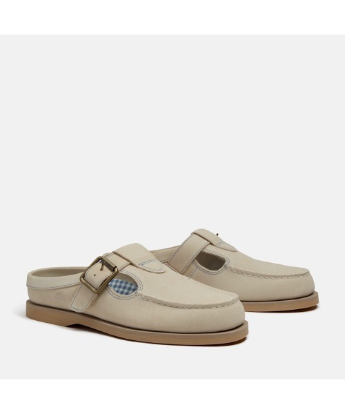 Timberland(ティンバーランド)の「クラシック ボート ミュール レディース(モカシン/デッキシューズ・レディース・ライトベージュ・23.5cm/23.0cm/22.5cm/24.0cm)」の3枚目の写真