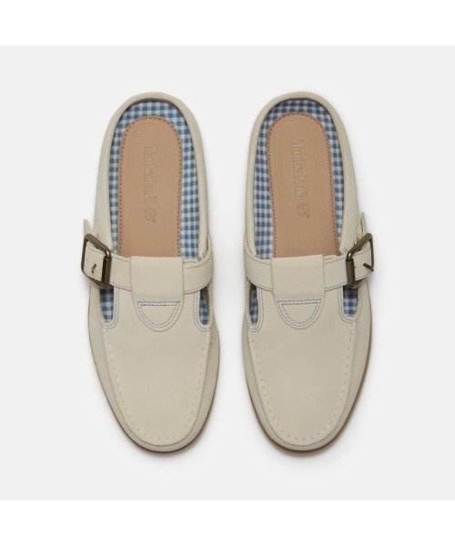 Timberland(ティンバーランド)の「クラシック ボート ミュール レディース(モカシン/デッキシューズ・レディース・ライトベージュ・23.5cm/23.0cm/22.5cm/24.0cm)」の2枚目の写真