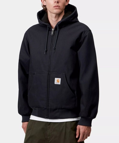 Carhartt WIP（カーハートダブリューアイピー）の「【Carhartt WIP】ACTIVE JACKET　I023083（マウンテンパーカー・メンズ・ブラック/ネイビー/ダークブラウン・L/M）」の16枚目の写真