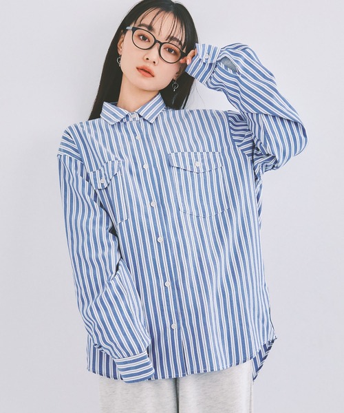 UNIS ex RUABIG футболка‑свитер (BIG SHIRT) — унисекс