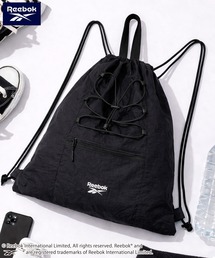 Reebok（リーボック）の「Reebok/リーボック ナップサック ナイロンバッグ リュック 軽量  ドローコード（バックパック/リュック）」