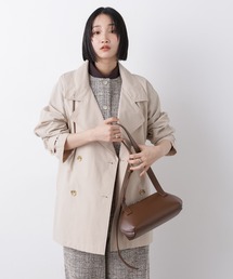 NANO universe | 撥水&花粉ガード ショートトレンチコート(トレンチコート)