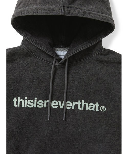 thisisneverthat(ディスイズネバーザット)の「T-Logo LT Hoodie(パーカー・メンズ・ネイビー/スミクロ/サンドグレー/ヘザーグレー・L/M/S/XL)」の5枚目の写真
