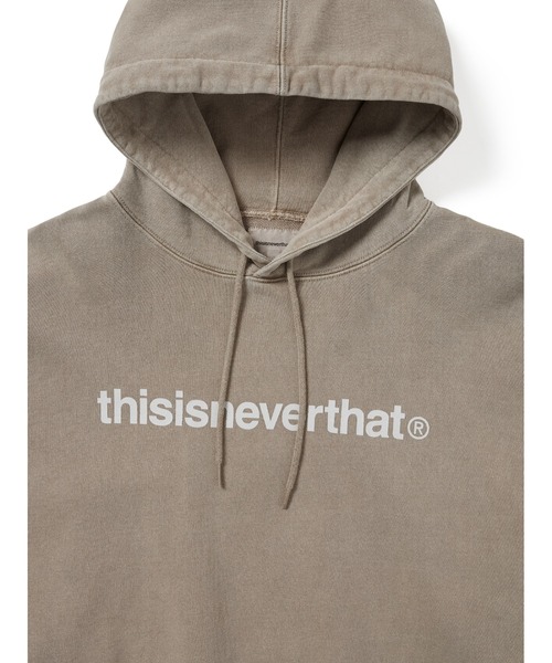thisisneverthat(ディスイズネバーザット)の「T-Logo LT Hoodie(パーカー・メンズ・ネイビー/スミクロ/サンドグレー/ヘザーグレー・L/M/S/XL)」の9枚目の写真