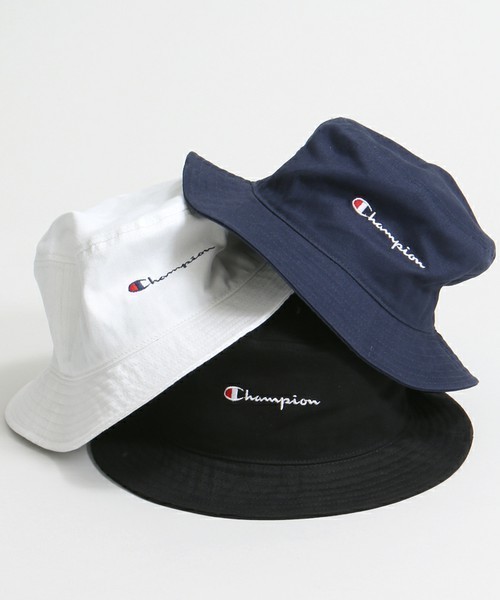 Champion（チャンピオン）の「∴WEGO/Championバケットハット（ハット・メンズ・ブラック/ベージュ/ネイビー/ホワイト・FREE）」の2枚目の写真