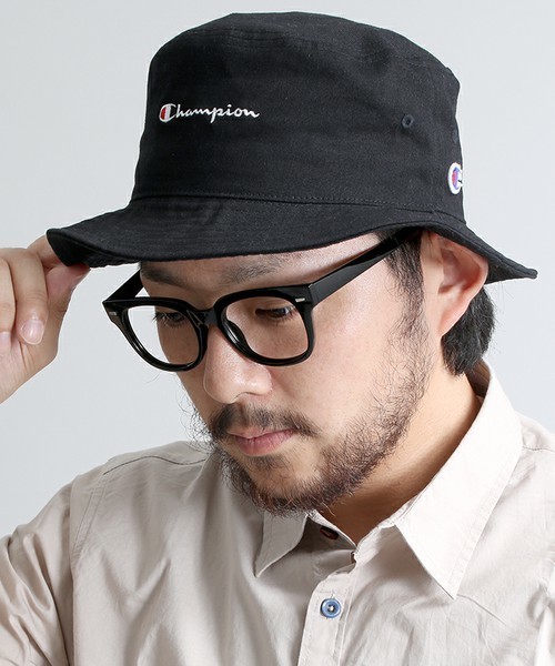 Champion（チャンピオン）の「∴WEGO/Championバケットハット（ハット・メンズ・ブラック/ベージュ/ネイビー/ホワイト・FREE）」の3枚目の写真