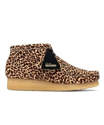 【Clarks】Wallabee Boot .Leopard Print
