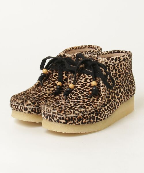 Clarks(クラークス)の「【Clarks】Wallabee Boot .Leopard Print(ブーツ・レディース・レオパード・5/4.5/4)」の6枚目の写真