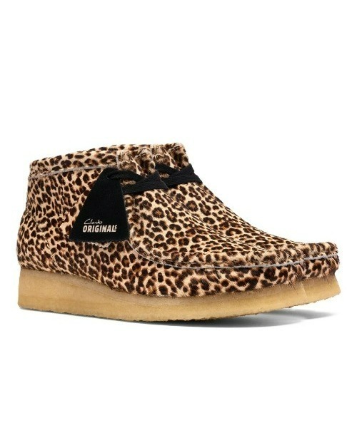 Clarks(クラークス)の「【Clarks】Wallabee Boot .Leopard Print(ブーツ・レディース・レオパード・5/4.5/4)」の4枚目の写真