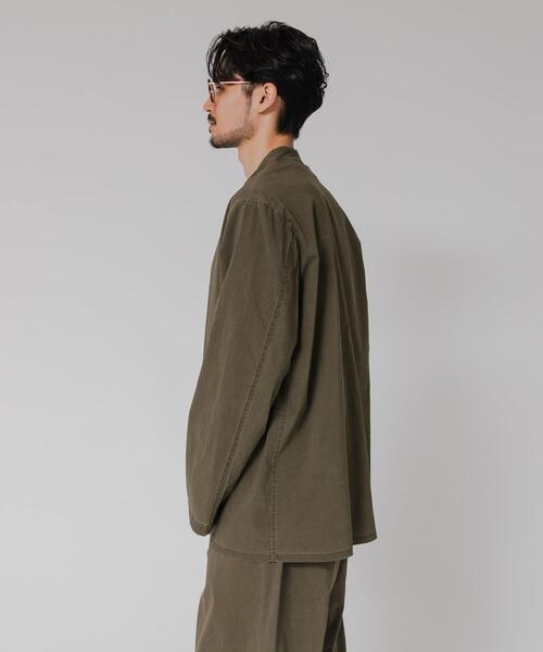 URBAN RESEARCH(アーバンリサーチ)の「DUSTER NYLON JACKET(その他アウター・メンズ・カーキ/ブラック・LARGE/MEDIUM)」の19枚目の写真