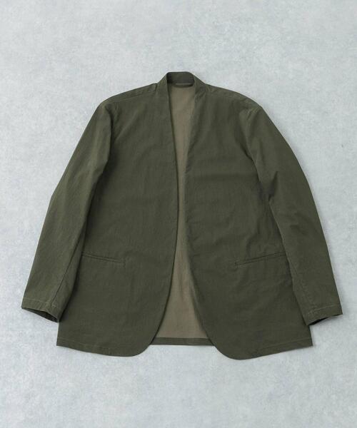 URBAN RESEARCH(アーバンリサーチ)の「DUSTER NYLON JACKET(その他アウター・メンズ・カーキ/ブラック・LARGE/MEDIUM)」の13枚目の写真
