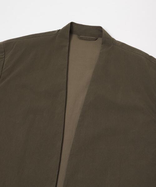 URBAN RESEARCH(アーバンリサーチ)の「DUSTER NYLON JACKET(その他アウター・メンズ・カーキ/ブラック・LARGE/MEDIUM)」の8枚目の写真