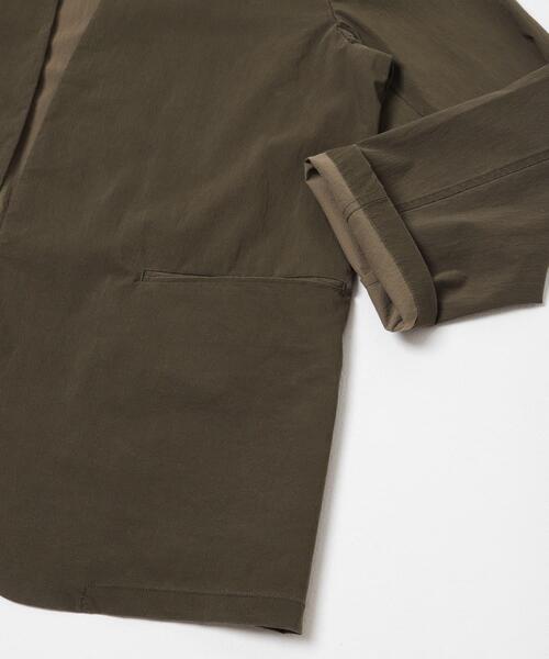 URBAN RESEARCH(アーバンリサーチ)の「DUSTER NYLON JACKET(その他アウター・メンズ・カーキ/ブラック・LARGE/MEDIUM)」の7枚目の写真