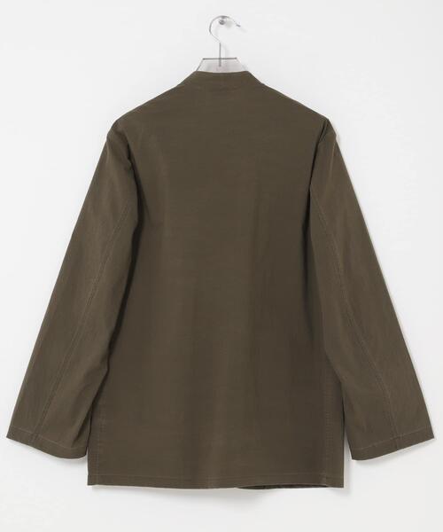 URBAN RESEARCH(アーバンリサーチ)の「DUSTER NYLON JACKET(その他アウター・メンズ・カーキ/ブラック・LARGE/MEDIUM)」の6枚目の写真