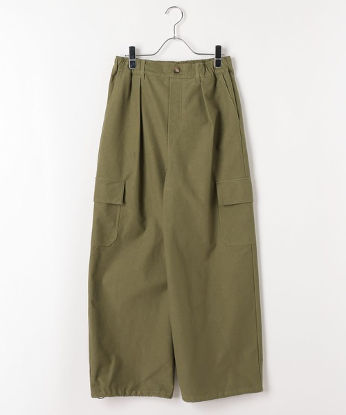 BAYFLOW(ベイフロー)の「ストレッチカーゴバレルパンツ(カーゴパンツ・レディース・ベージュ/カーキ・MEDIUM/SMALL)」の16枚目の写真