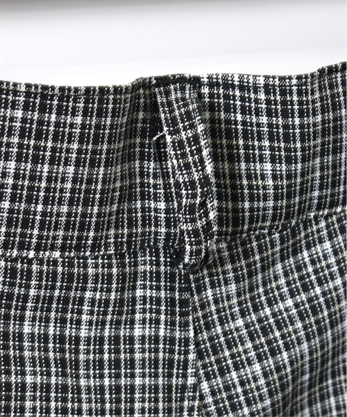 neos(ネオス)の「【neos】ワイド バルーン バレル チェックパンツ スラックス ルーズシルエット メンズ ユニセックス(スラックス・メンズ・ブラウン/ブラック・MEDIUM/LARGE/X-LARGE/XX-LARGE/XXX-LARGE)」の21枚目の写真