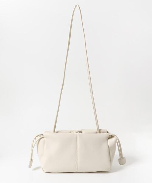 URBAN RESEARCH DOORS（アーバンリサーチドアーズ）の「2way巾着ショルダー（ショルダーバッグ・レディース・オレンジ系その他/アイボリー/ブラック・ONE）」の8枚目の写真