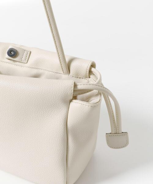 URBAN RESEARCH DOORS（アーバンリサーチドアーズ）の「2way巾着ショルダー（ショルダーバッグ・レディース・オレンジ系その他/アイボリー/ブラック・ONE）」の9枚目の写真