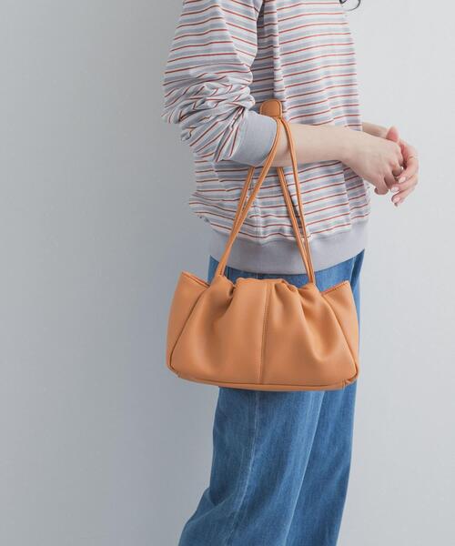 URBAN RESEARCH DOORS（アーバンリサーチドアーズ）の「2way巾着ショルダー（ショルダーバッグ・レディース・オレンジ系その他/アイボリー/ブラック・ONE）」の11枚目の写真