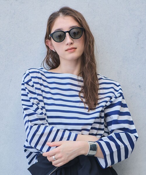 UNITED ARROWS（ユナイテッドアローズ）の「THICK クラウンパント サングラス（サングラス・レディース・ブラック/ダークブラウン・FREE）」の9枚目の写真
