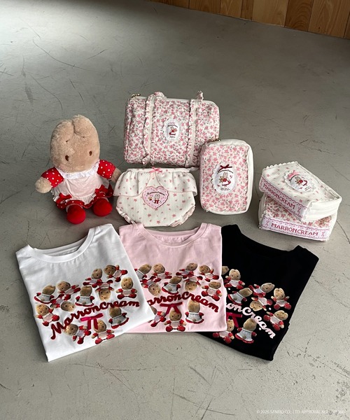 MORE self LOVE（モアセルフラブ）の「【MARRONCREAM】HEART TEE（Tシャツ/カットソー・レディース・オフホワイト/ブラック/ピンク・FREE）」の8枚目の写真