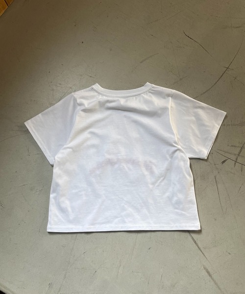 MORE self LOVE（モアセルフラブ）の「【MARRONCREAM】HEART TEE（Tシャツ/カットソー・レディース・オフホワイト/ブラック/ピンク・FREE）」の21枚目の写真