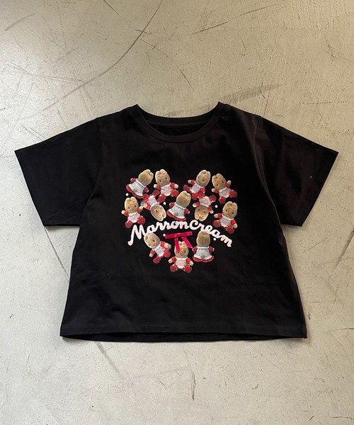 MORE self LOVE（モアセルフラブ）の「【MARRONCREAM】HEART TEE（Tシャツ/カットソー・レディース・オフホワイト/ブラック/ピンク・FREE）」の14枚目の写真