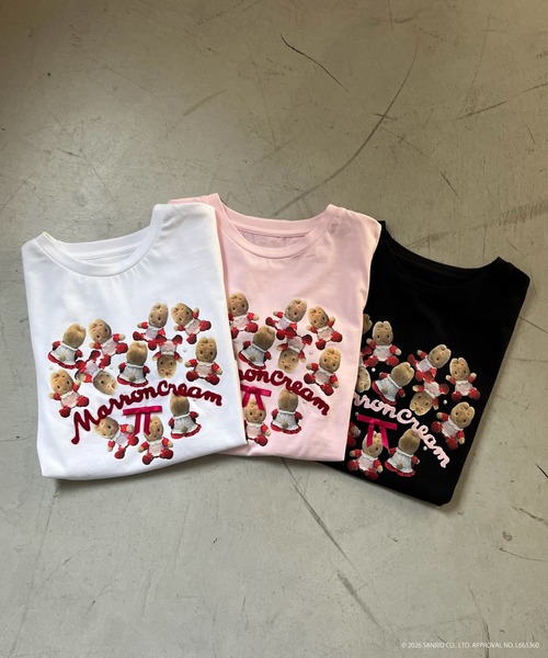 MORE self LOVE（モアセルフラブ）の「【MARRONCREAM】HEART TEE（Tシャツ/カットソー・レディース・オフホワイト/ブラック/ピンク・FREE）」の7枚目の写真