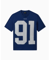 ARMANI EXCHANGE（アルマーニエクスチェンジ）の「【A|X アルマーニ エクスチェンジ】91ロゴ 半袖クルーネックTシャツ REGULAR+（Tシャツ/カットソー）」