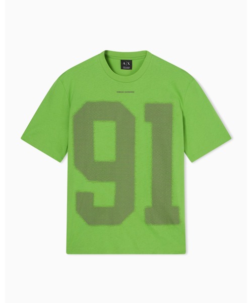 ARMANI EXCHANGE(アルマーニエクスチェンジ)の「【A|X アルマーニ エクスチェンジ】91ロゴ 半袖クルーネックTシャツ/REGULAR+(Tシャツ/カットソー・メンズ・ホワイト/グリーン/ピンク/インディゴブルー・X-LARGE/SMALL/MEDIUM/LARGE/XX-LARGE/X-SMALL)」の22枚目の写真