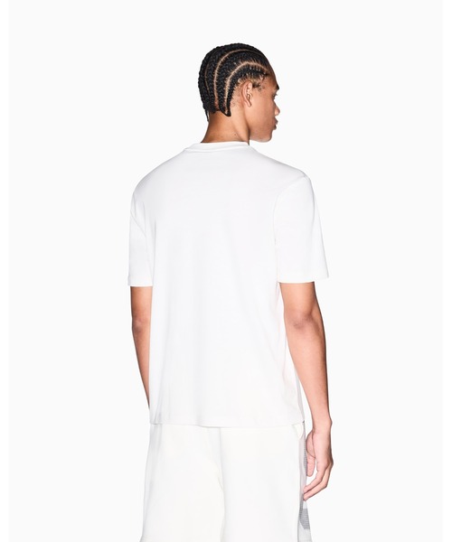 ARMANI EXCHANGE(アルマーニエクスチェンジ)の「【A|X アルマーニ エクスチェンジ】91ロゴ 半袖クルーネックTシャツ/REGULAR+(Tシャツ/カットソー・メンズ・ホワイト/グリーン/ピンク/インディゴブルー・X-LARGE/SMALL/MEDIUM/LARGE/XX-LARGE/X-SMALL)」の5枚目の写真