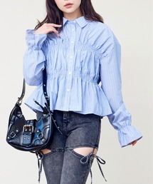 FUN（ファン）の「フリルブラウス（シャツ/ブラウス）」