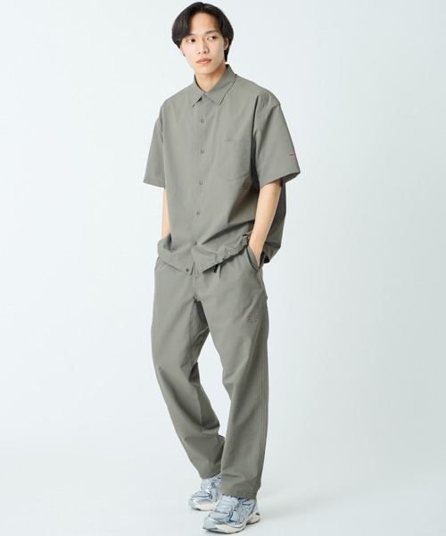 MARMOT（マーモット）の「[Marmot/マーモット] 別注 Dot Air ワンポイント刺繍ロゴ ショートスリーブシャツ (セットアップ可)（シャツ/ブラウス・レディース・グレー/ブラック/ブラウン・XL/L/M/S）」の7枚目の写真