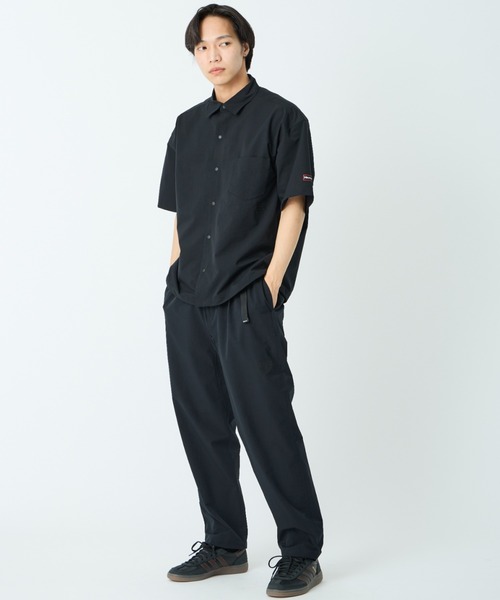 MARMOT（マーモット）の「[Marmot/マーモット] 別注 Dot Air ワンポイント刺繍ロゴ ショートスリーブシャツ (セットアップ可)（シャツ/ブラウス・レディース・グレー/ブラック/ブラウン・XL/L/M/S）」の16枚目の写真